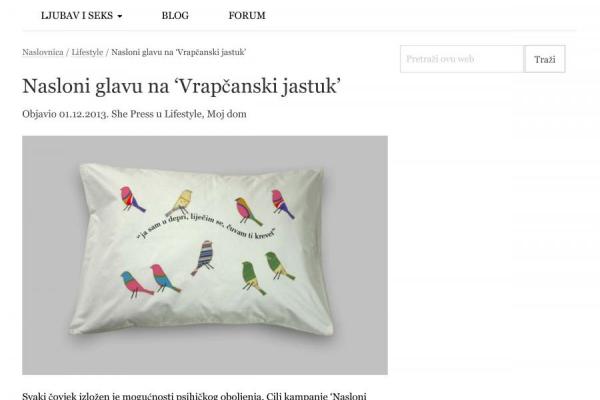na She portalu, nedjelja 1.12.