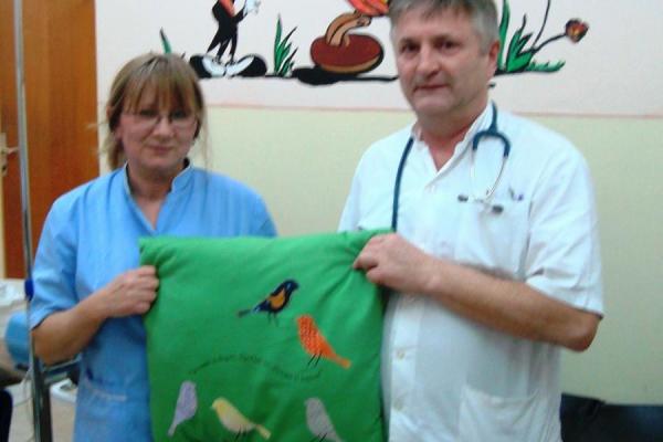 na odjelu pedijatrije pri OŽB Požega, utorak 17.12.