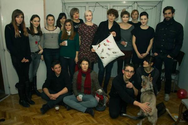 na božićnom partyu redakcije web portala Vox Feminae, četvrtak 19.12.