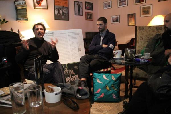 u Kinoteci, subota, 7.12. oko 11:30h